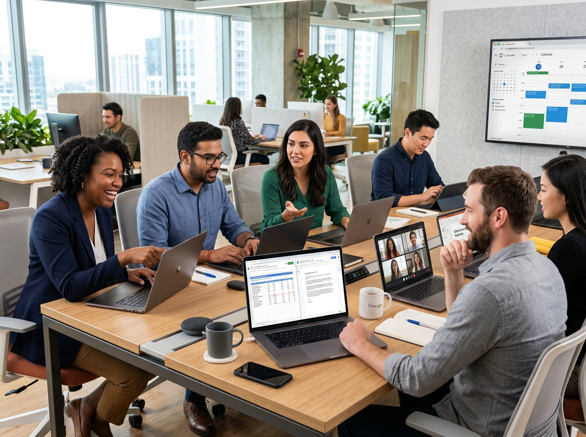 Google Workspace Colaboração LayerX